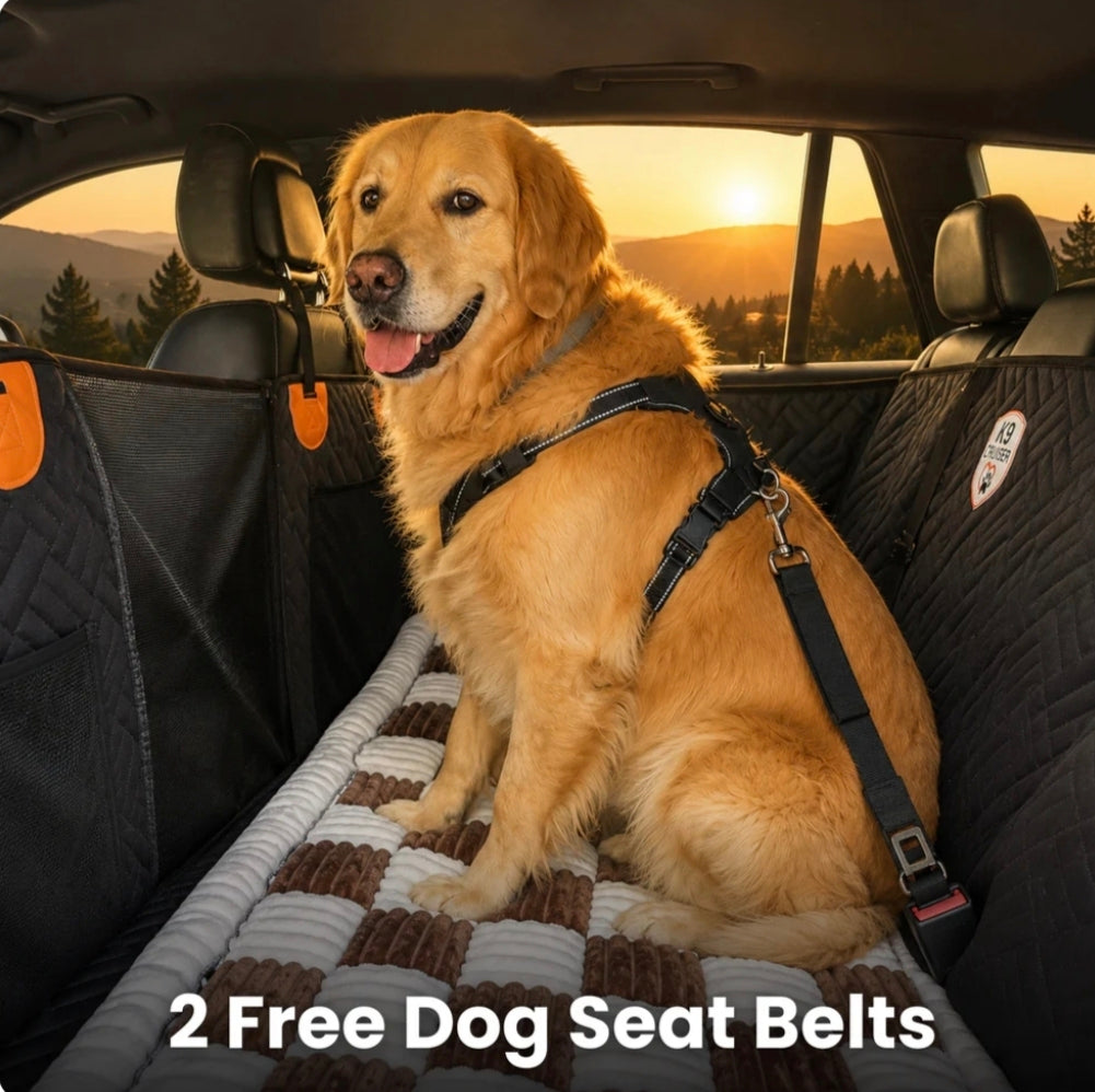 Hard Bottom Dog Seat Protector