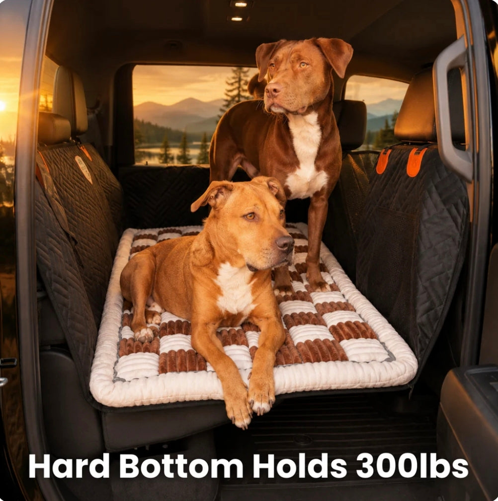 Hard Bottom Dog Seat Protector