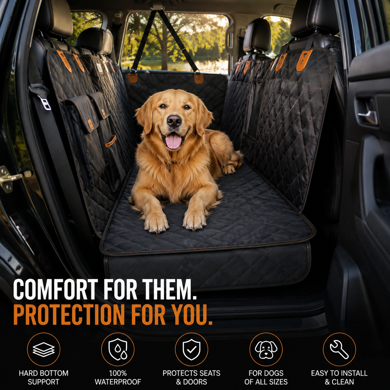 Ruff Liners - Hard Bottom Dog Seat Cover