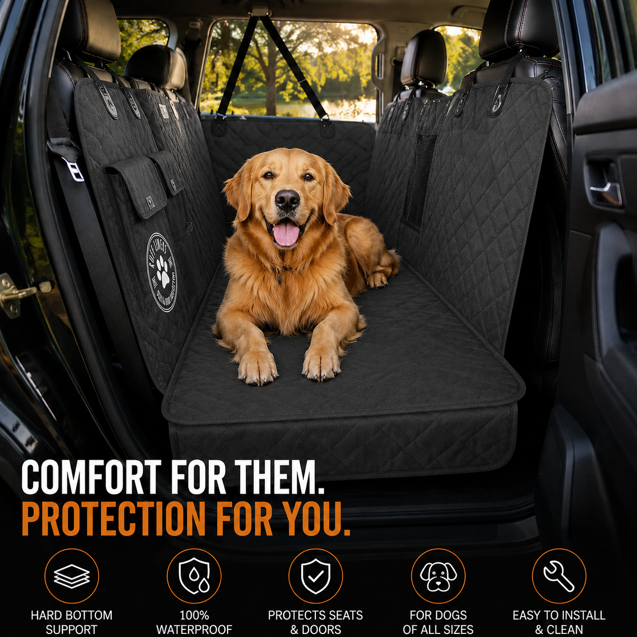Ruff Liners - Hard Bottom Dog Seat Cover